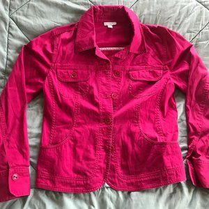 Charter Club - Pink Jean Jacket - Women - M